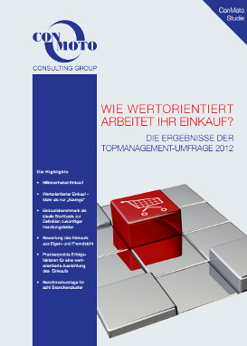 How value-oriented is working your shopping? The results of the top management survey 2012